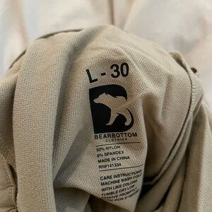 Bearbottom Clothing Beige Pants